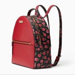 🆕 Kate Spade Sami Laurel Hazy Rose Backpack - NWT